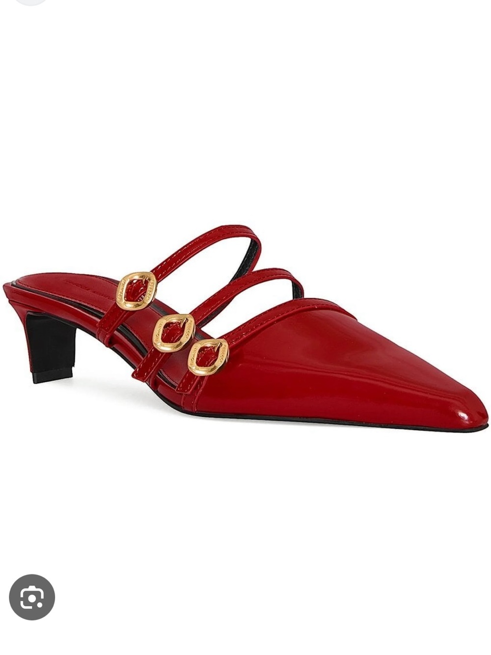Rebecca Minkoff ♦️ Red Pointed Mule